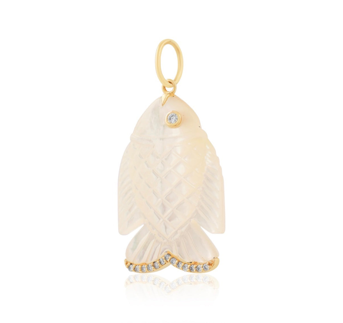 Mother of Pearl Diamond Fish