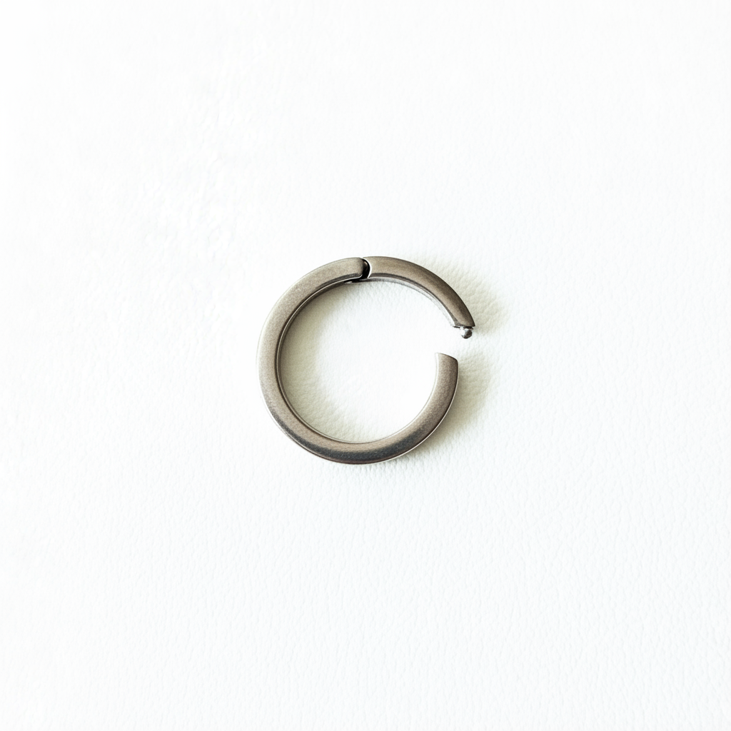 13mm antique sterling white background