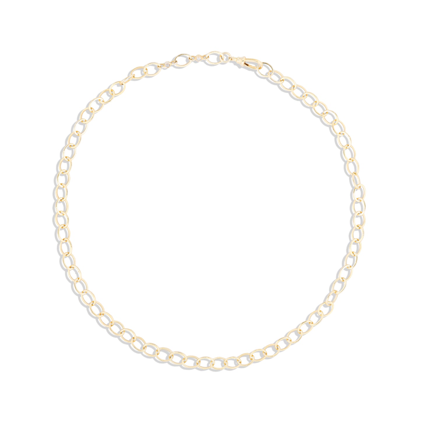 Diamond Rounded Oval Chain