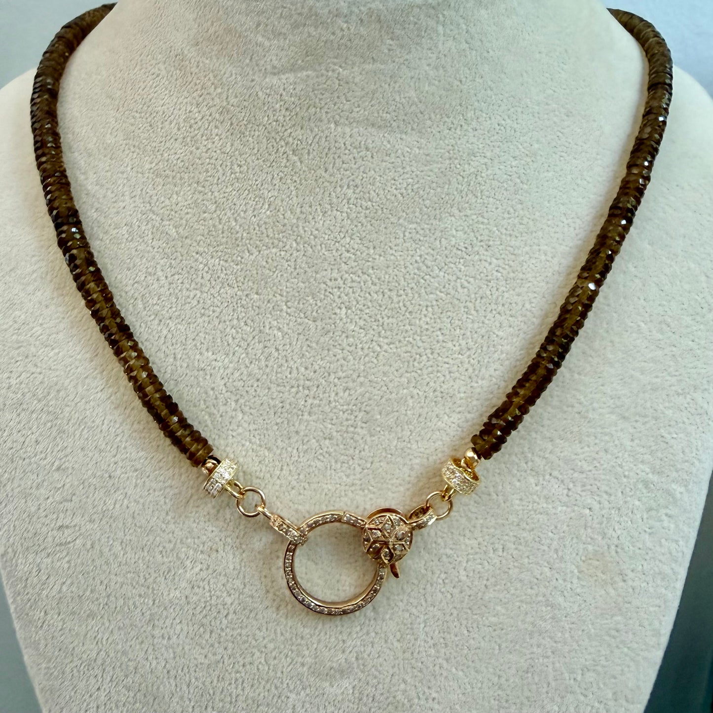 Citrine Gold Necklace