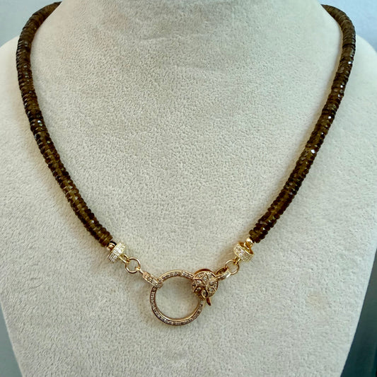 Citrine Gold Necklace