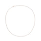Round Diamond Tennis Necklace
