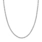 14K White Gold Modern Diamond Tennis Necklace