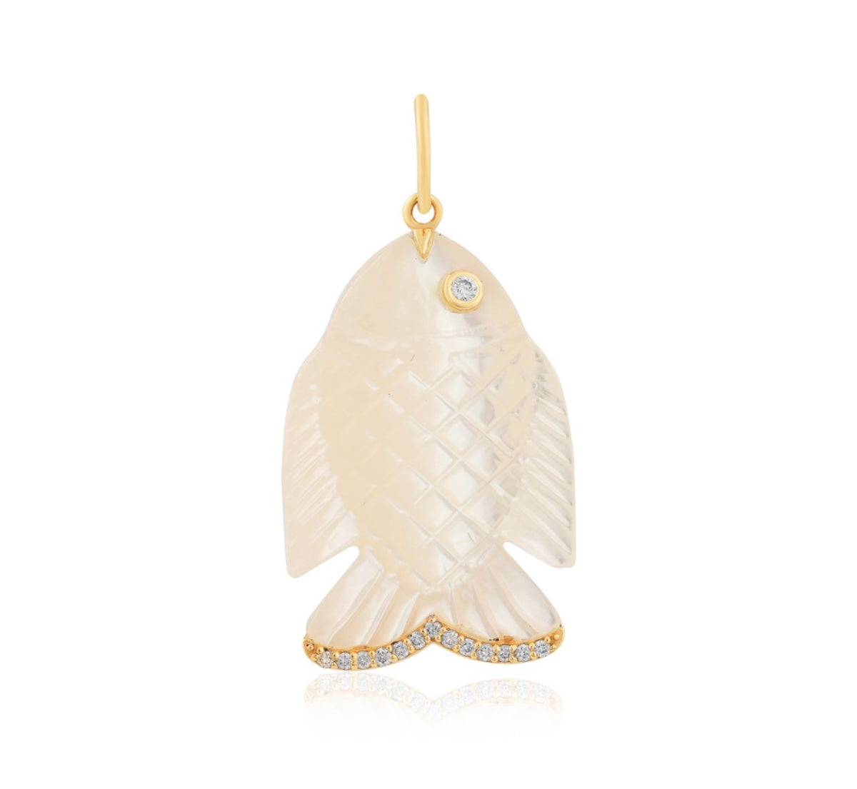Mother of Pearl Diamond Fish