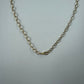 Oval Link Chain with Push Clasp