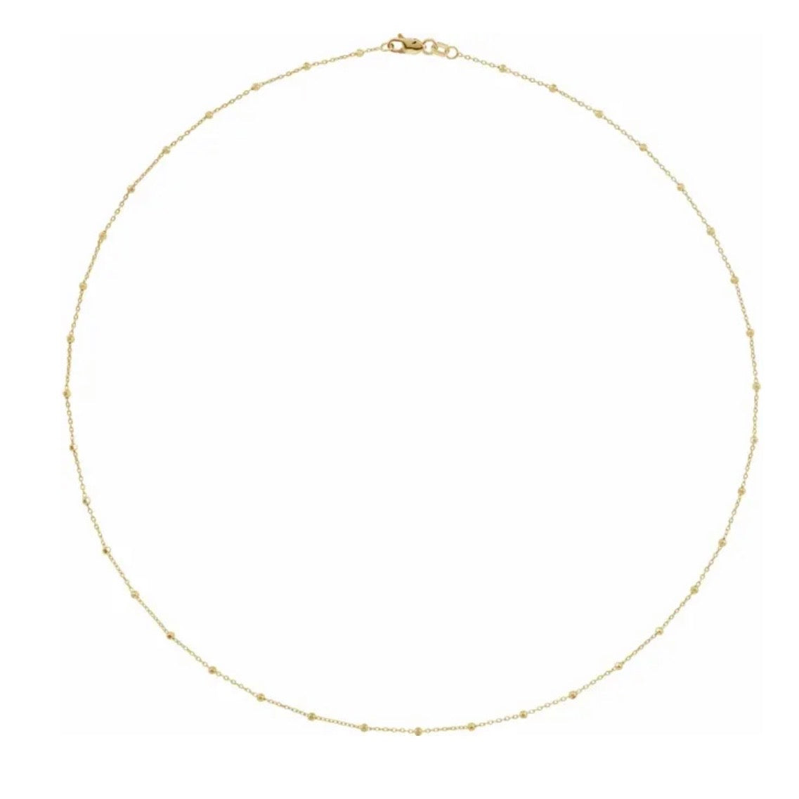 Satellite  Curb Bead Chain