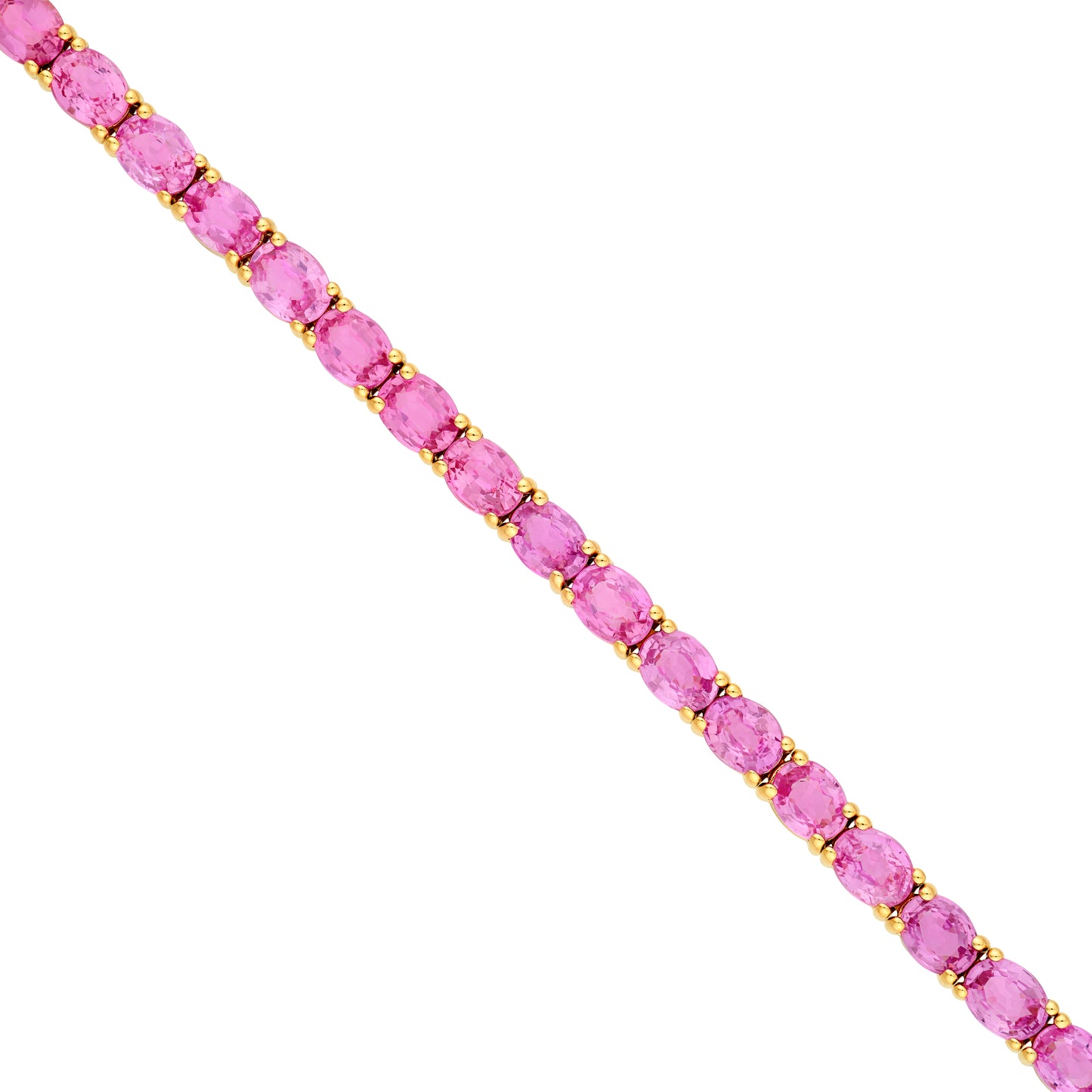 Oval Sapphire Tennis Bracelet