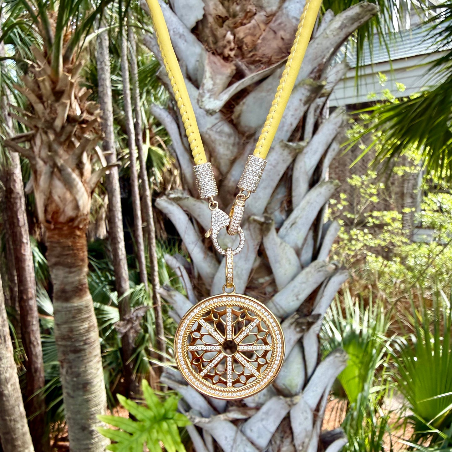 The Heirloom Leather & Diamond Cord