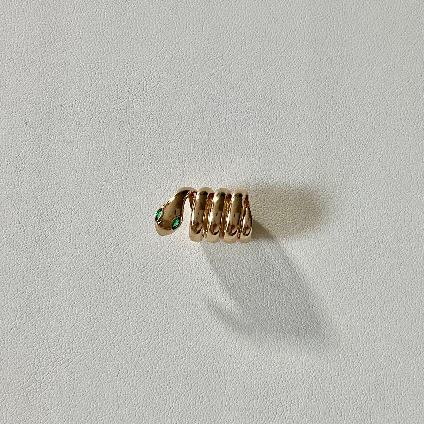 Emerald Snake Pendant