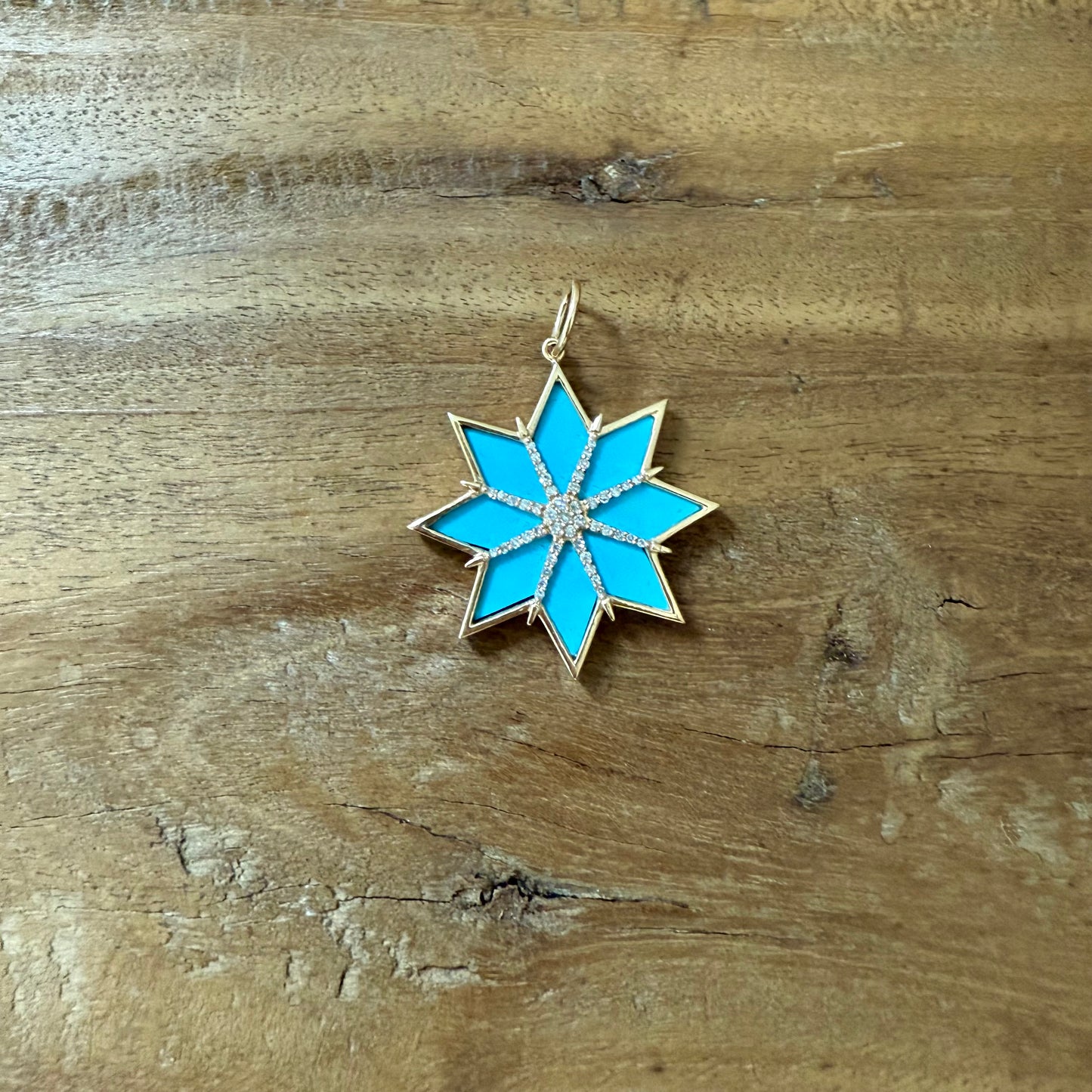 Turquoise Diamond Star