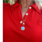 Diamond and Turquoise Sun Pendant