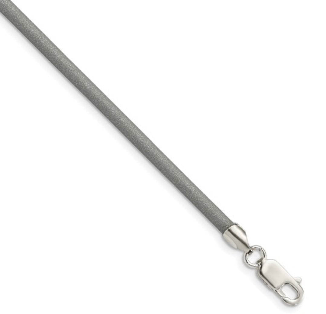Rubber Cord Necklaces