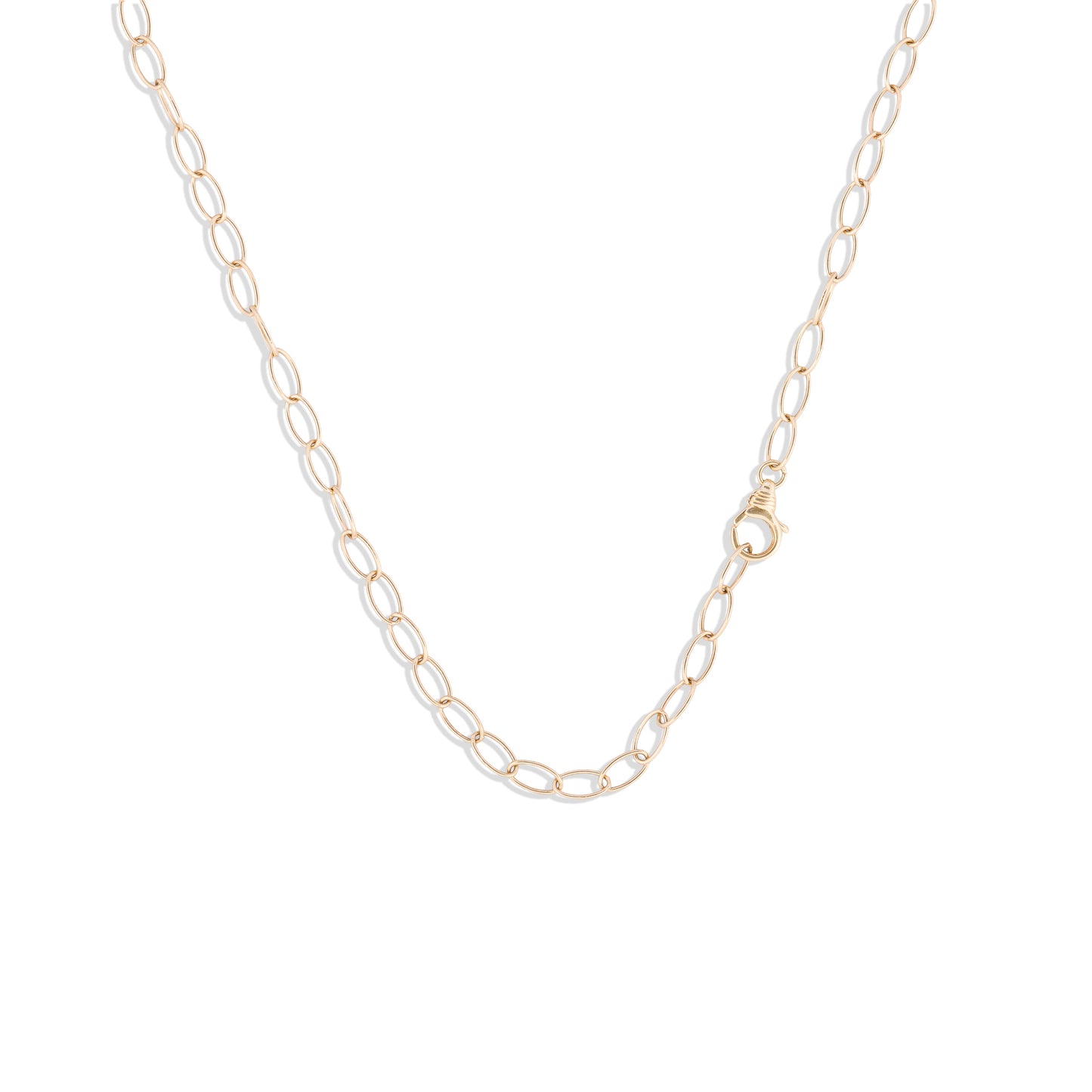 14K Gold Oval Link Chain