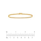 Bezel Tennis Bracelet