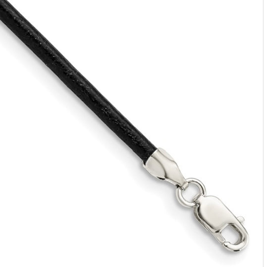 Leather Necklaces 2mm