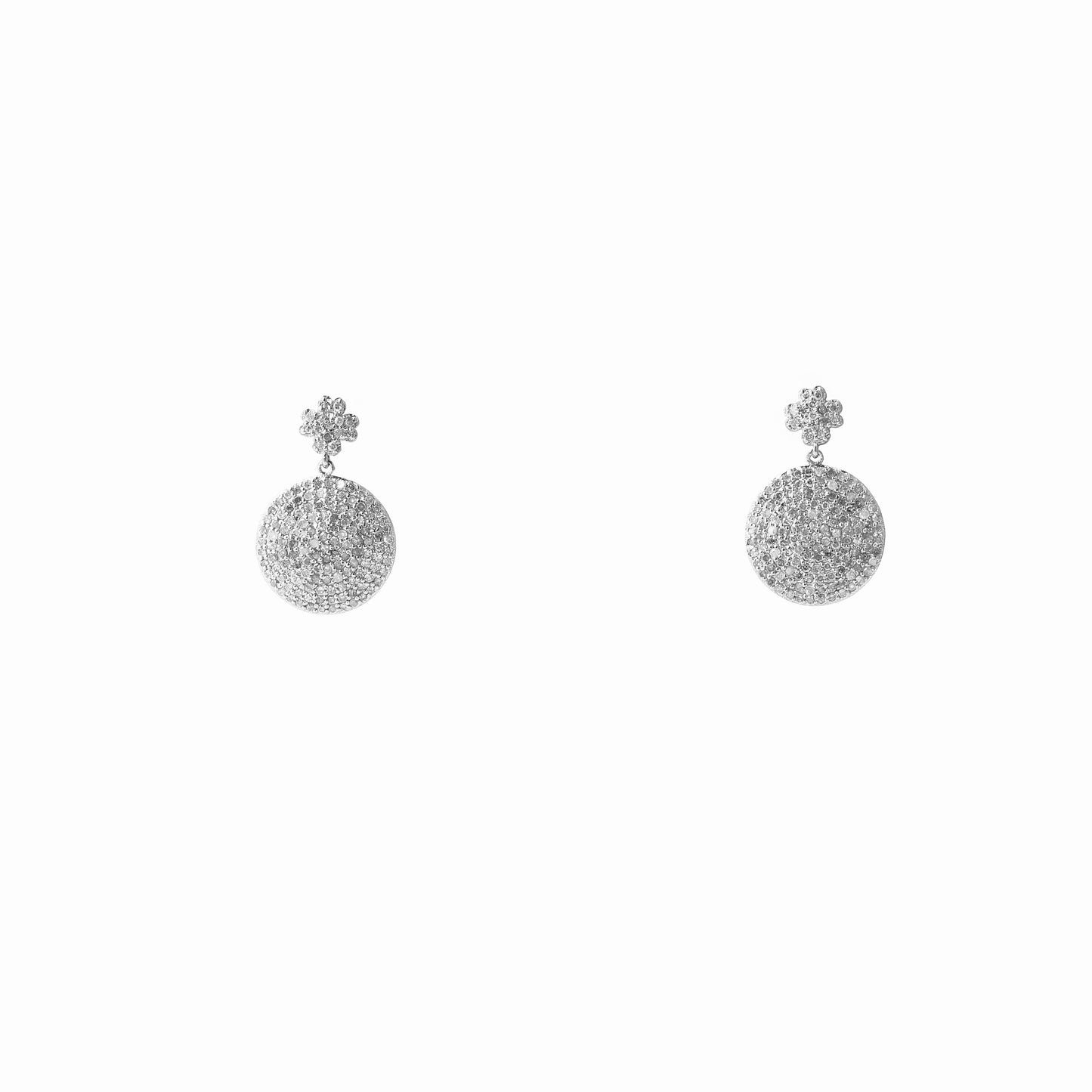 Cross Drop Earrings