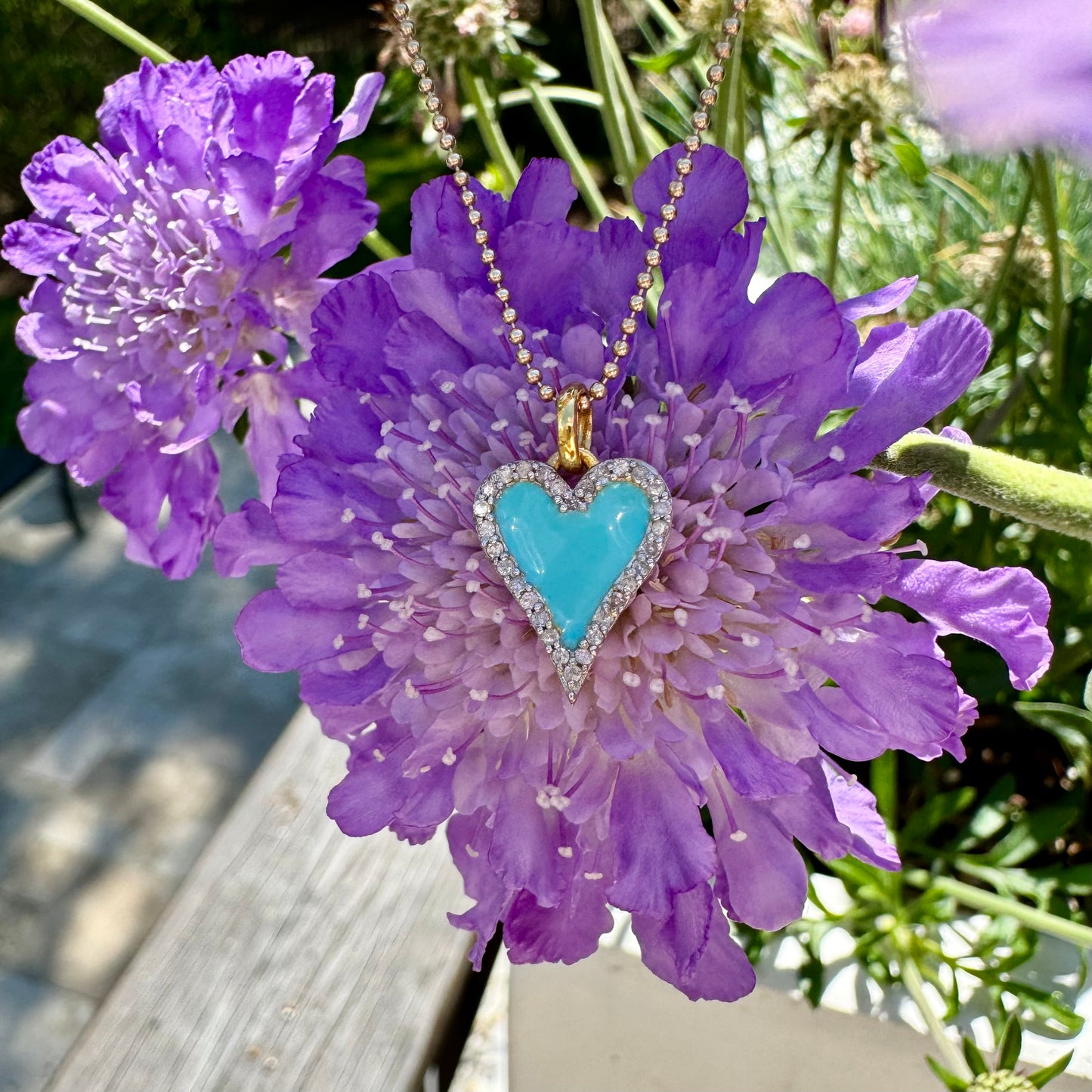 Enamel Heart