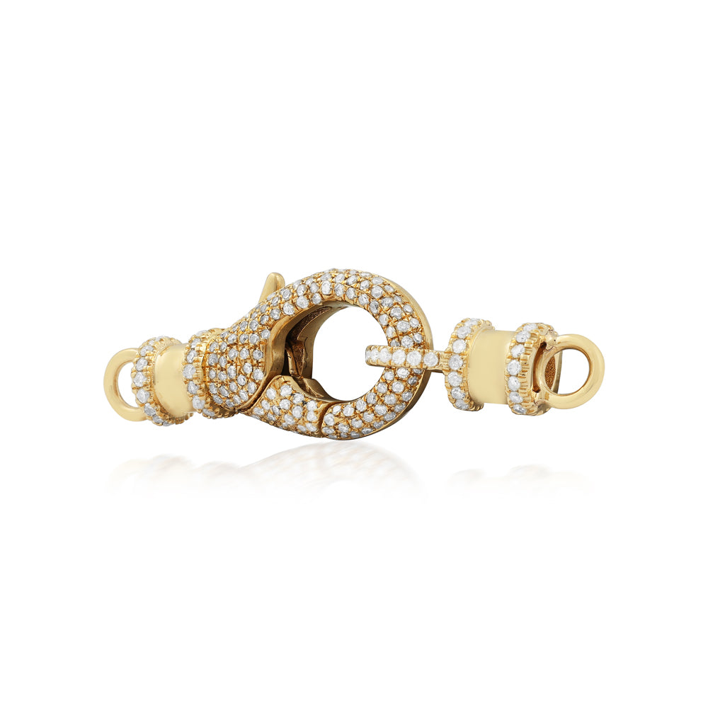 Diamond Clasp and Bail