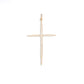 Pave Diamond Thin Dagger Cross
