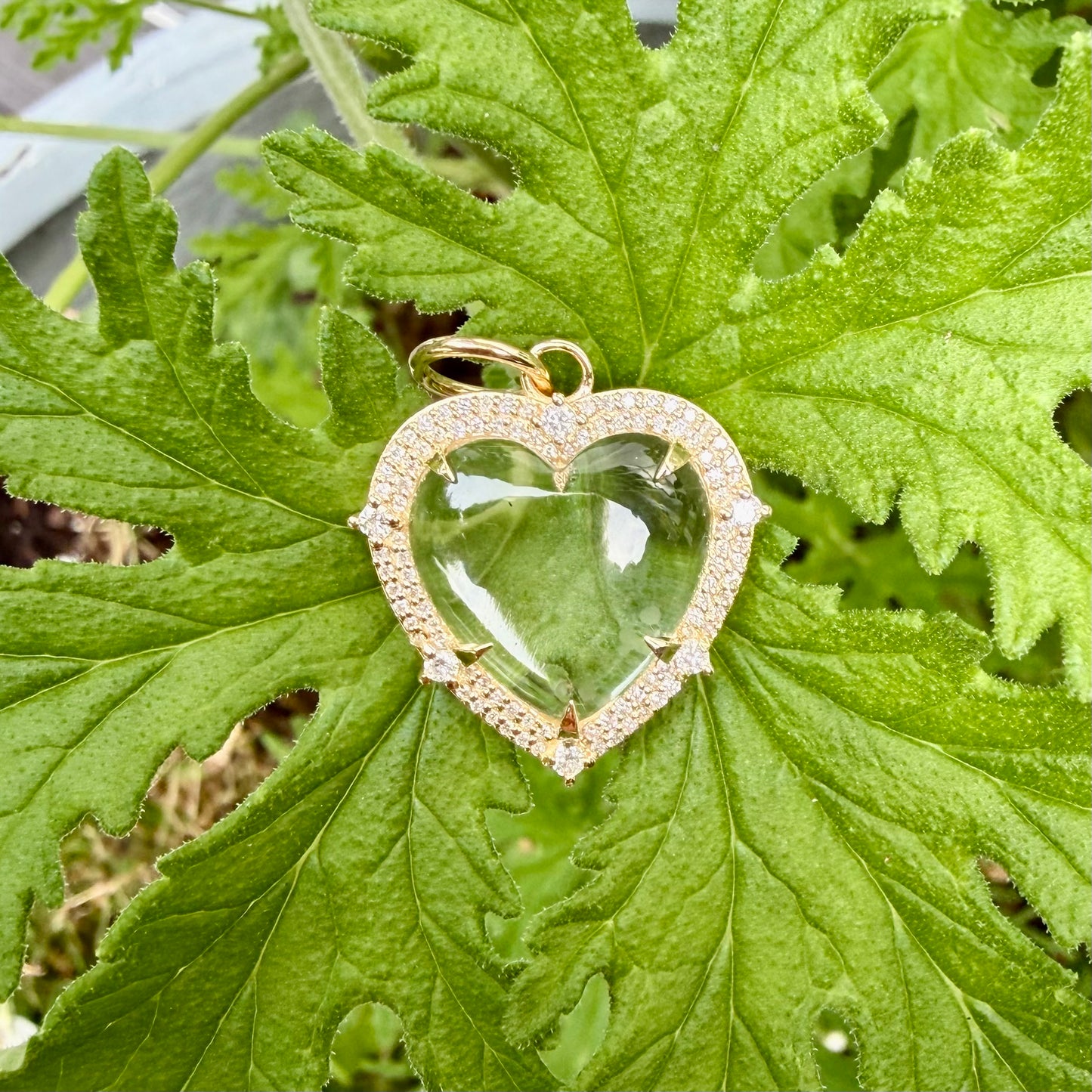 Diamond Crystal Heart