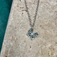 14K Gold Blue and White Diamond Butterfly