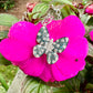 14K Gold Blue and White Diamond Butterfly