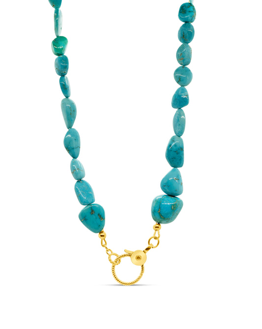Turquoise Nugget Necklace
