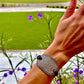 Diamond Oval Cuff