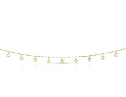 Diamond Dangle Choker