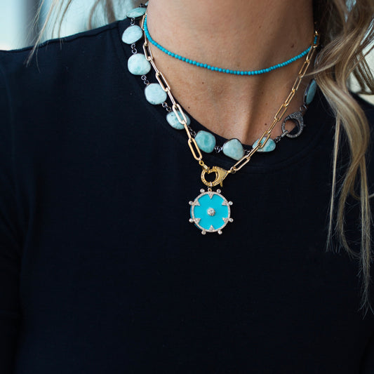 Diamond Surround Pendant