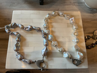 Ultra Baroque Pearl Necklace